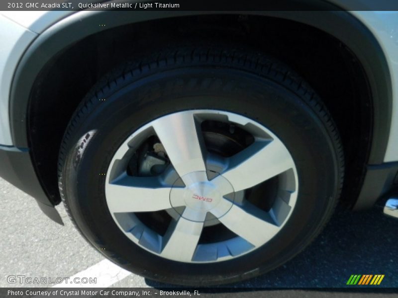 Quicksilver Metallic / Light Titanium 2012 GMC Acadia SLT