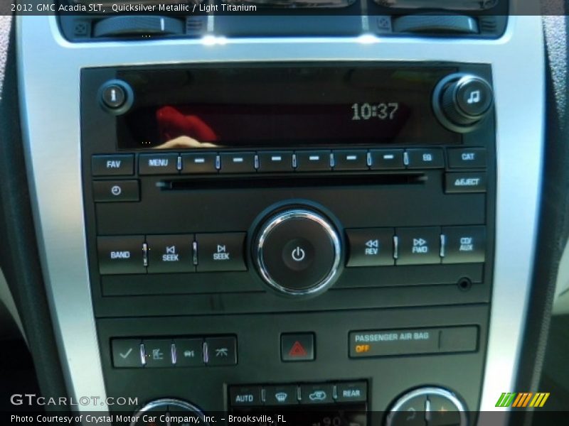 Quicksilver Metallic / Light Titanium 2012 GMC Acadia SLT
