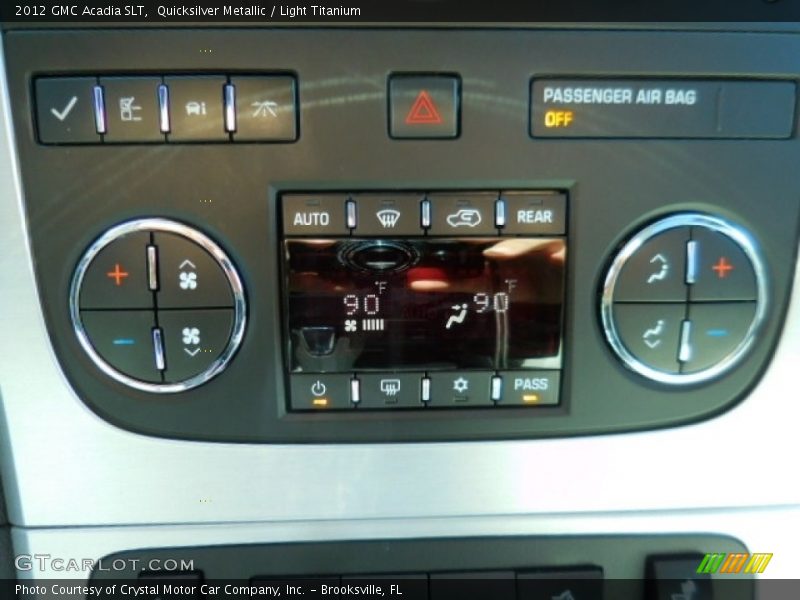 Quicksilver Metallic / Light Titanium 2012 GMC Acadia SLT
