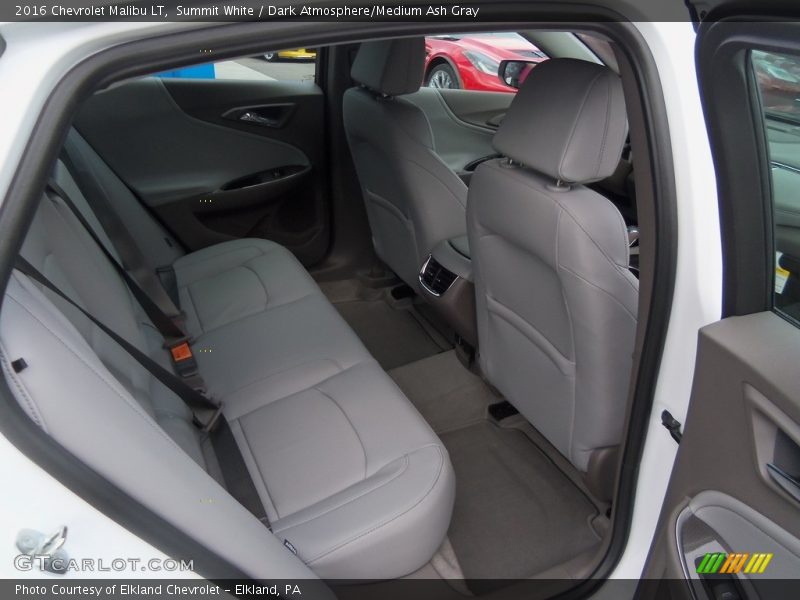 Summit White / Dark Atmosphere/Medium Ash Gray 2016 Chevrolet Malibu LT