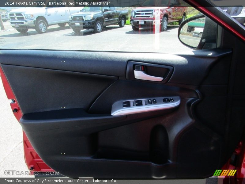 Barcelona Red Metallic / Black/Ash 2014 Toyota Camry SE
