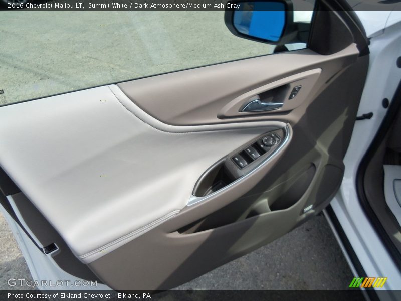Summit White / Dark Atmosphere/Medium Ash Gray 2016 Chevrolet Malibu LT