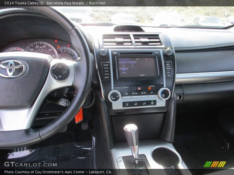 Barcelona Red Metallic / Black/Ash 2014 Toyota Camry SE