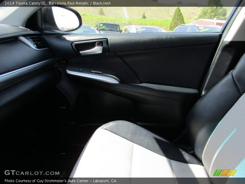 Barcelona Red Metallic / Black/Ash 2014 Toyota Camry SE