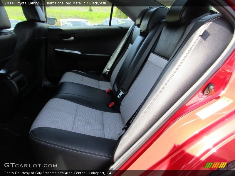 Barcelona Red Metallic / Black/Ash 2014 Toyota Camry SE