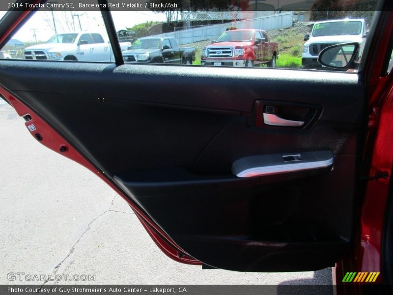 Barcelona Red Metallic / Black/Ash 2014 Toyota Camry SE