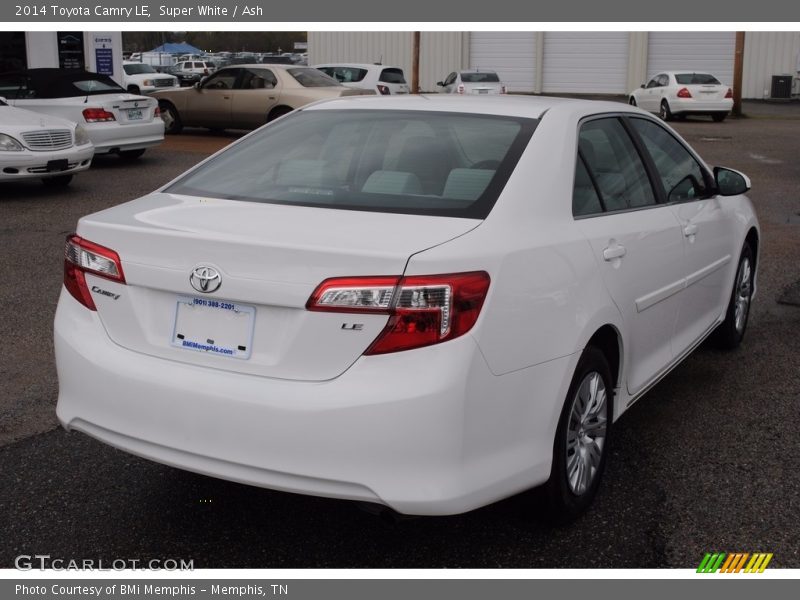 Super White / Ash 2014 Toyota Camry LE