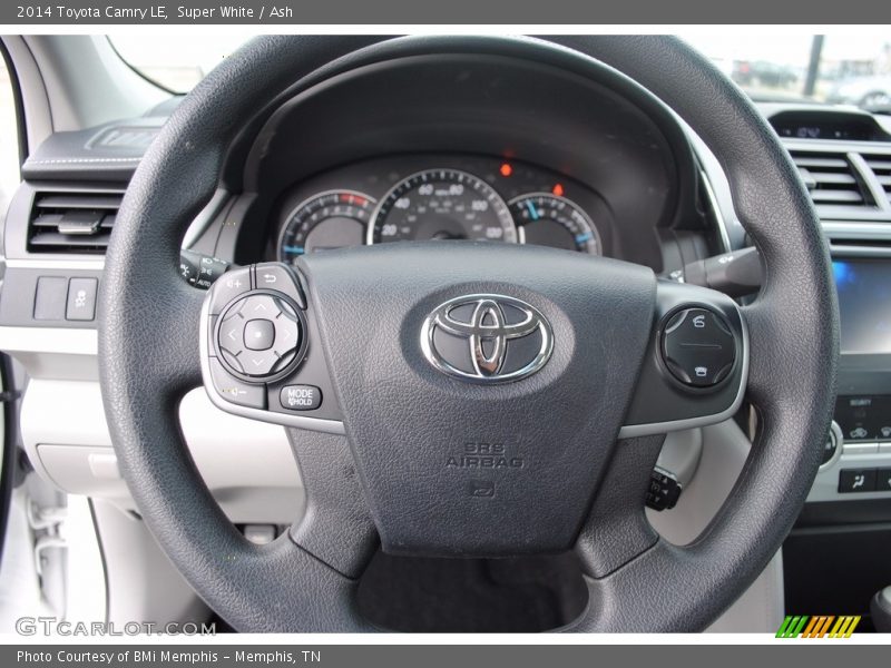 Super White / Ash 2014 Toyota Camry LE