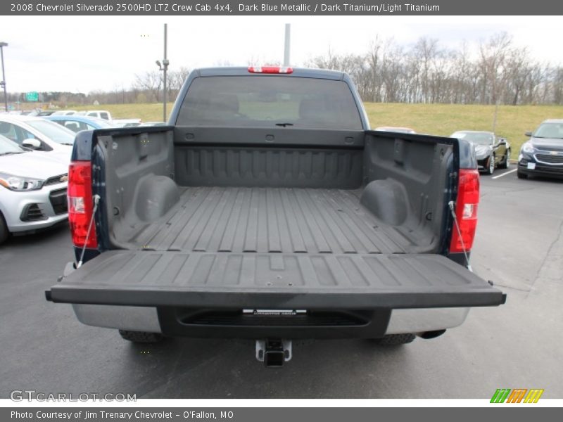 Dark Blue Metallic / Dark Titanium/Light Titanium 2008 Chevrolet Silverado 2500HD LTZ Crew Cab 4x4