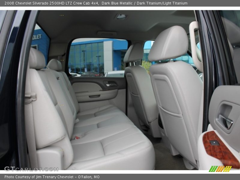 Dark Blue Metallic / Dark Titanium/Light Titanium 2008 Chevrolet Silverado 2500HD LTZ Crew Cab 4x4