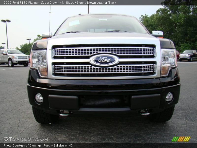 Black / Sienna Brown Leather/Black 2009 Ford F150 Platinum SuperCrew 4x4