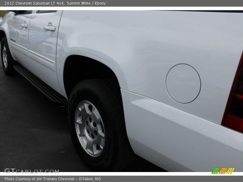 Summit White / Ebony 2012 Chevrolet Suburban LT 4x4