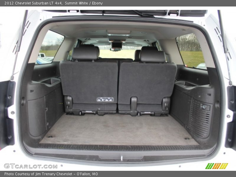 Summit White / Ebony 2012 Chevrolet Suburban LT 4x4