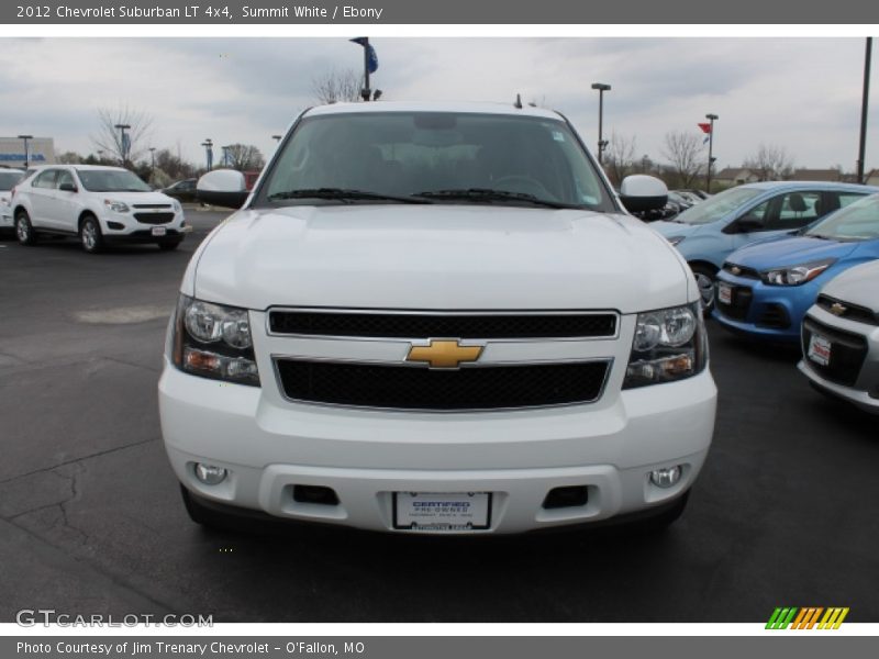 Summit White / Ebony 2012 Chevrolet Suburban LT 4x4