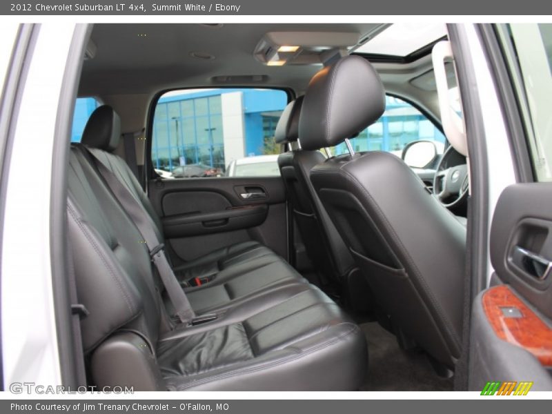 Summit White / Ebony 2012 Chevrolet Suburban LT 4x4