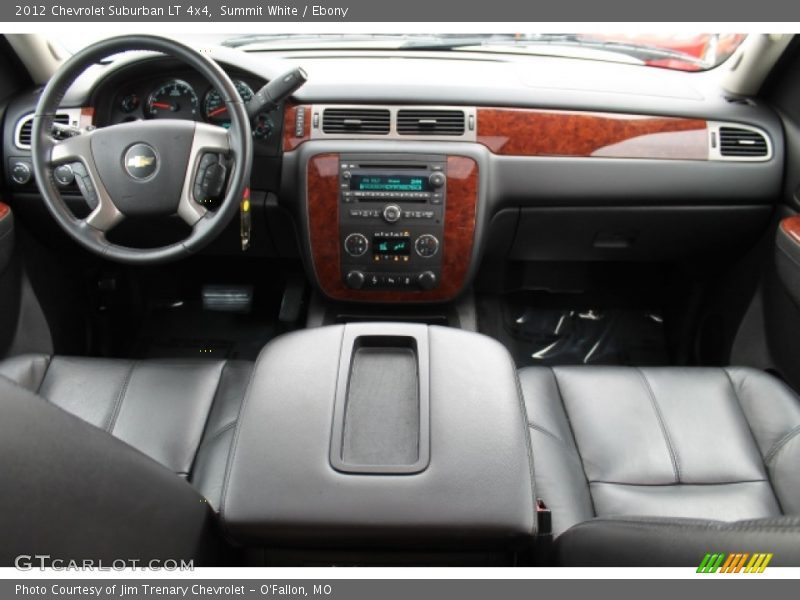Summit White / Ebony 2012 Chevrolet Suburban LT 4x4
