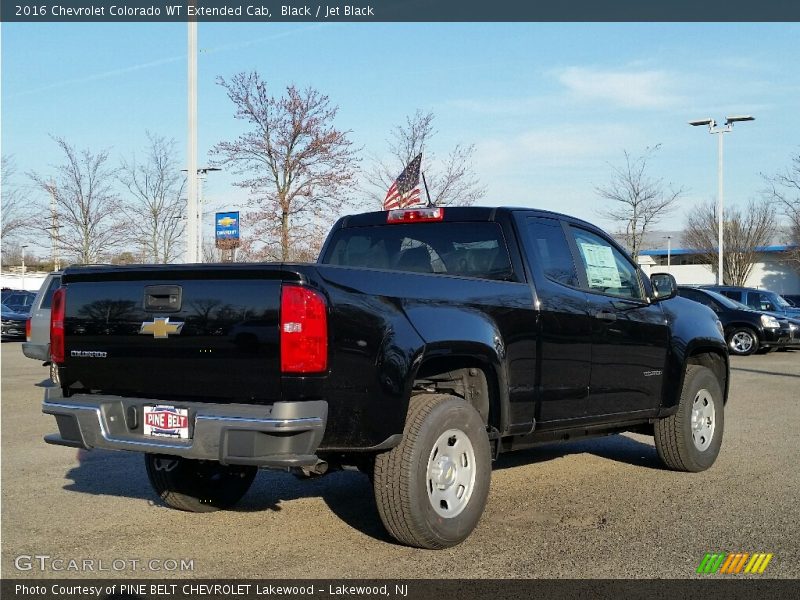 Black / Jet Black 2016 Chevrolet Colorado WT Extended Cab