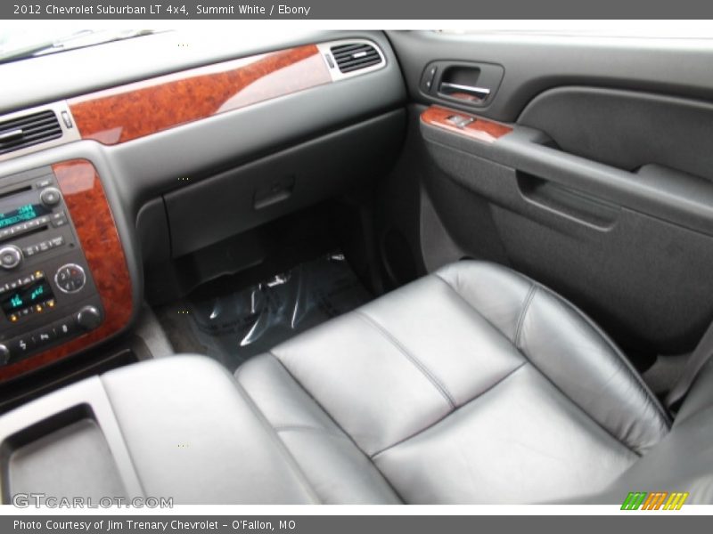 Summit White / Ebony 2012 Chevrolet Suburban LT 4x4