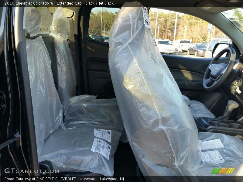Black / Jet Black 2016 Chevrolet Colorado WT Extended Cab