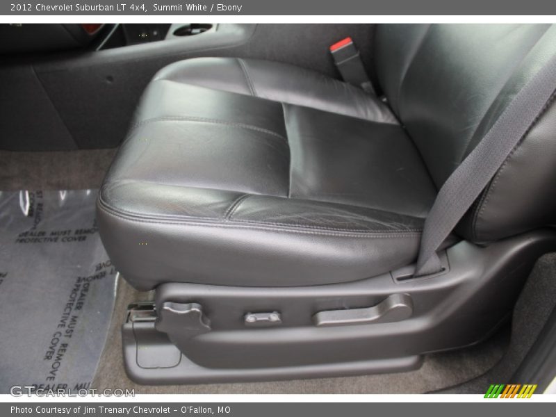 Summit White / Ebony 2012 Chevrolet Suburban LT 4x4
