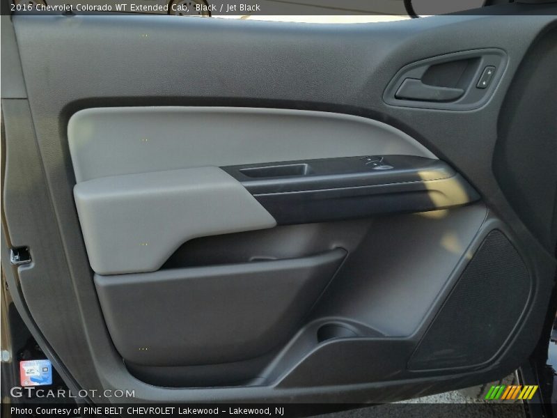 Black / Jet Black 2016 Chevrolet Colorado WT Extended Cab