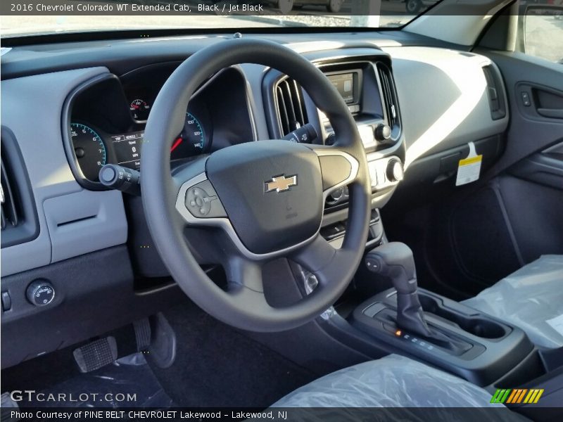 Black / Jet Black 2016 Chevrolet Colorado WT Extended Cab