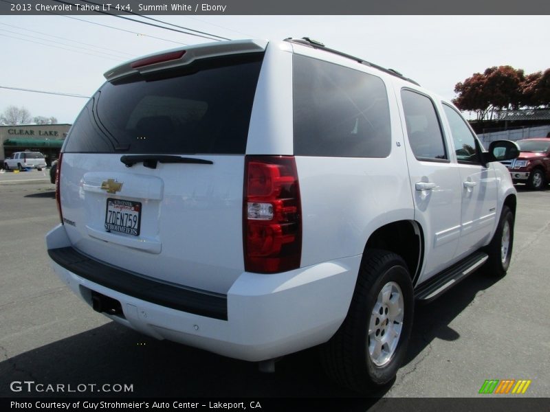 Summit White / Ebony 2013 Chevrolet Tahoe LT 4x4