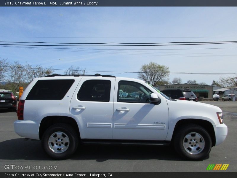 Summit White / Ebony 2013 Chevrolet Tahoe LT 4x4