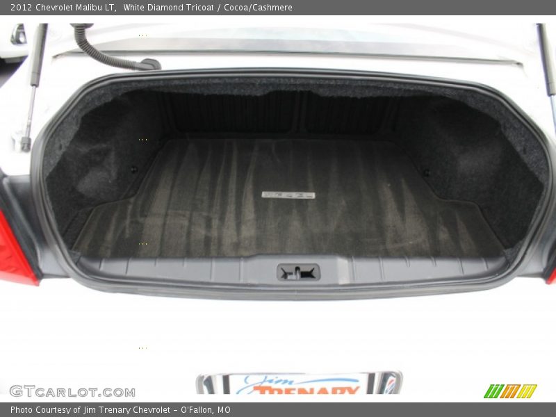 White Diamond Tricoat / Cocoa/Cashmere 2012 Chevrolet Malibu LT