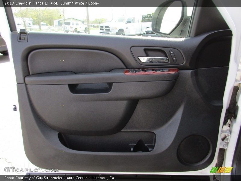 Summit White / Ebony 2013 Chevrolet Tahoe LT 4x4