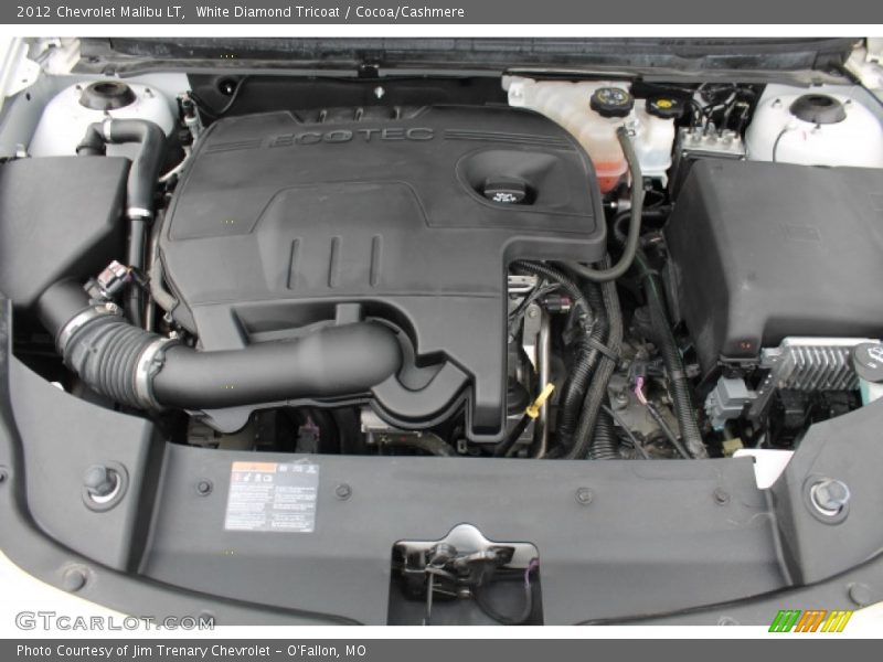 White Diamond Tricoat / Cocoa/Cashmere 2012 Chevrolet Malibu LT