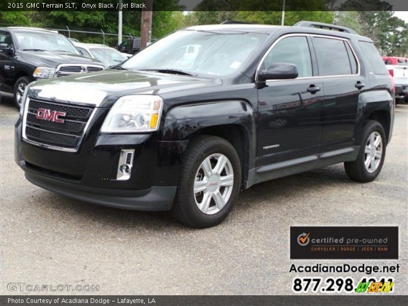 Onyx Black / Jet Black 2015 GMC Terrain SLT