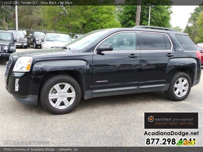 Onyx Black / Jet Black 2015 GMC Terrain SLT