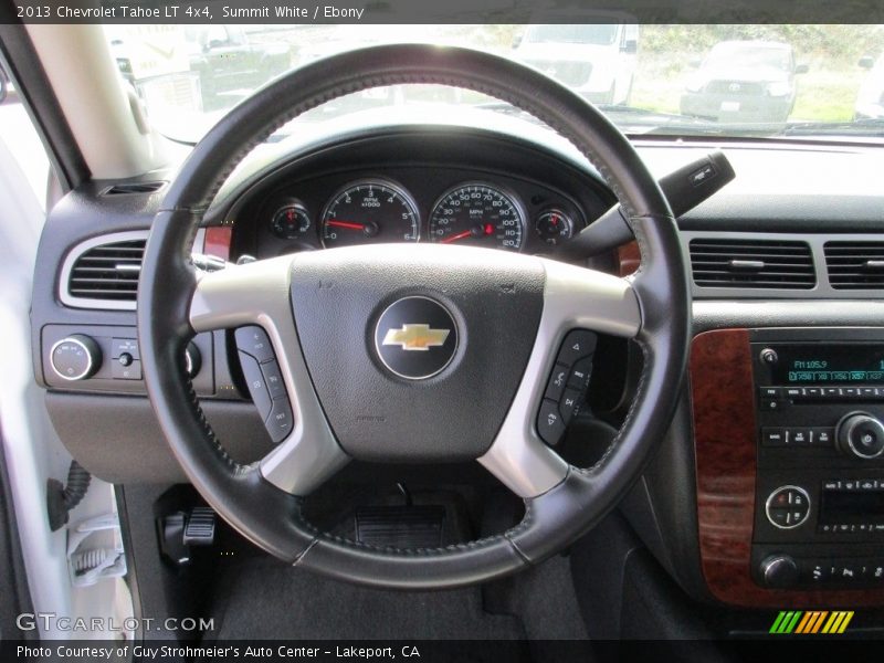 Summit White / Ebony 2013 Chevrolet Tahoe LT 4x4