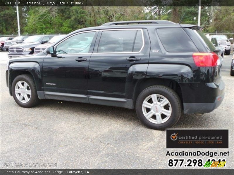 Onyx Black / Jet Black 2015 GMC Terrain SLT