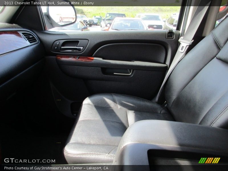 Summit White / Ebony 2013 Chevrolet Tahoe LT 4x4