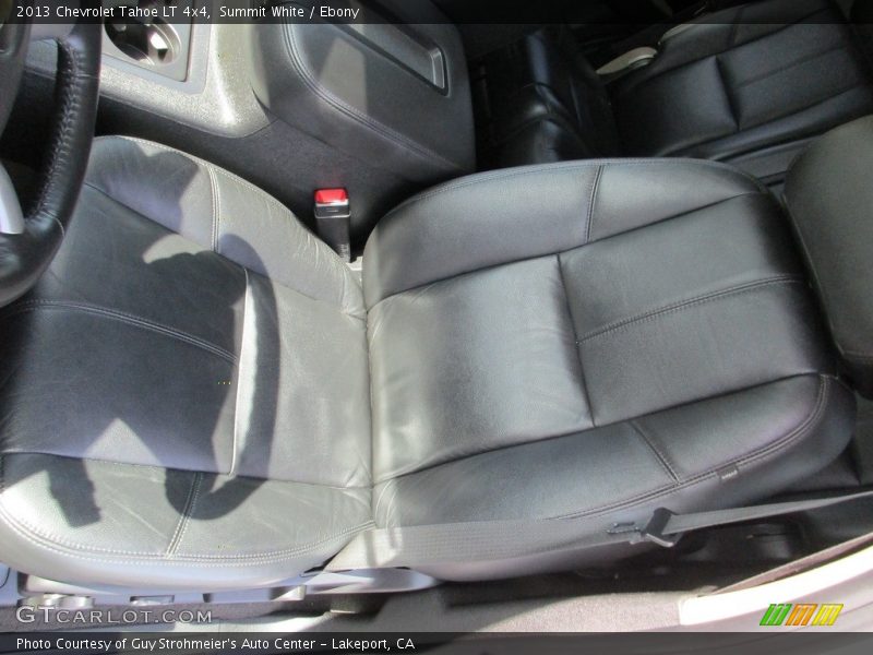 Summit White / Ebony 2013 Chevrolet Tahoe LT 4x4