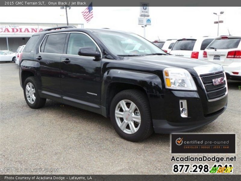 Onyx Black / Jet Black 2015 GMC Terrain SLT