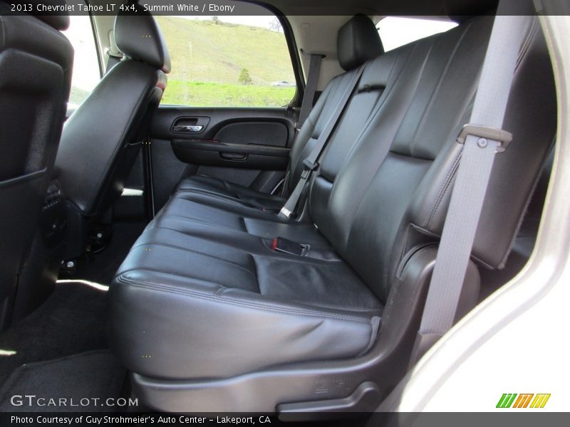 Summit White / Ebony 2013 Chevrolet Tahoe LT 4x4