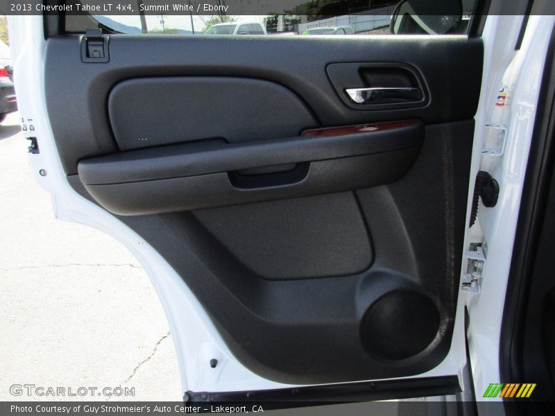 Summit White / Ebony 2013 Chevrolet Tahoe LT 4x4