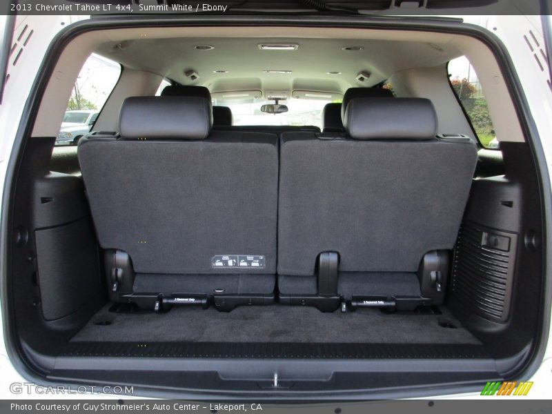 Summit White / Ebony 2013 Chevrolet Tahoe LT 4x4