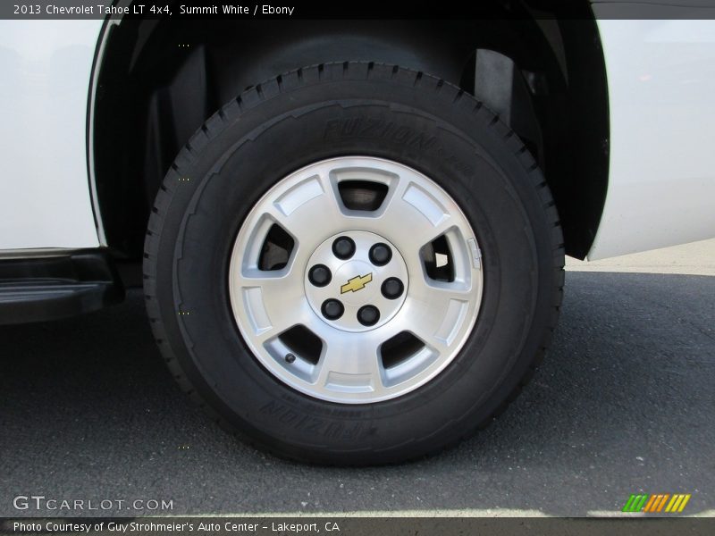 Summit White / Ebony 2013 Chevrolet Tahoe LT 4x4