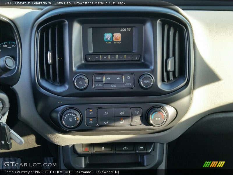 Brownstone Metallic / Jet Black 2016 Chevrolet Colorado WT Crew Cab