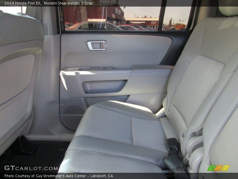 Modern Steel Metallic / Gray 2014 Honda Pilot EX