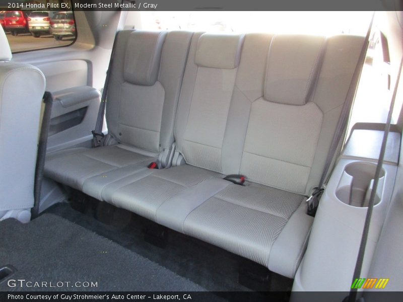 Modern Steel Metallic / Gray 2014 Honda Pilot EX