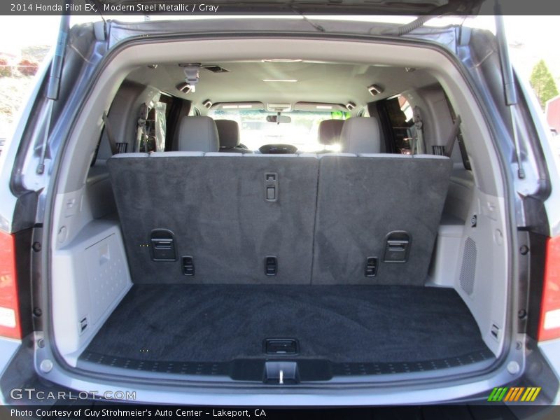 Modern Steel Metallic / Gray 2014 Honda Pilot EX
