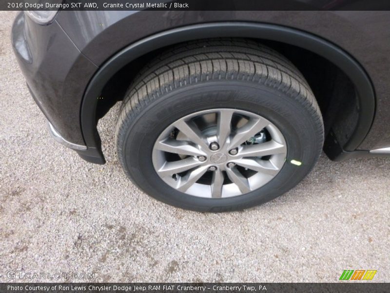 Granite Crystal Metallic / Black 2016 Dodge Durango SXT AWD