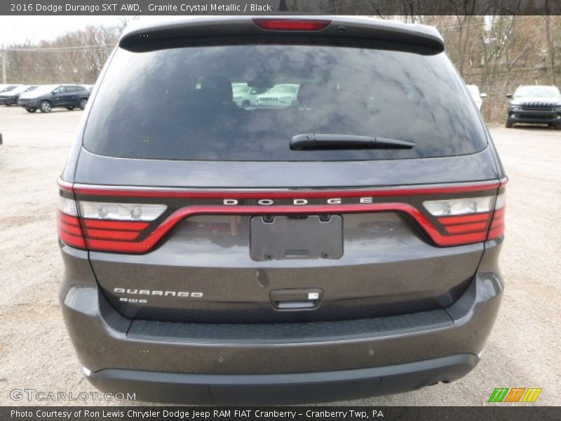 Granite Crystal Metallic / Black 2016 Dodge Durango SXT AWD