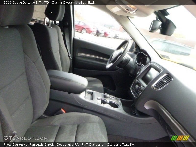 Granite Crystal Metallic / Black 2016 Dodge Durango SXT AWD