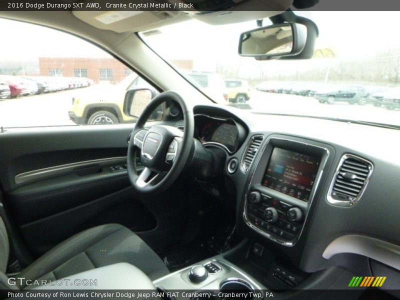 Granite Crystal Metallic / Black 2016 Dodge Durango SXT AWD